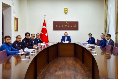Kilis'te Depremlerde Hasarlı Yapılar İçin Değerlendirme Toplantısı Yapıldı