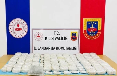 Kilis&rsquo;te Dev Uyuşturucu Operasyonu