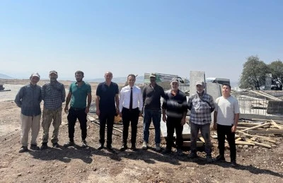 Kilis'te devam eden yatırımlar yerinde incelendi 