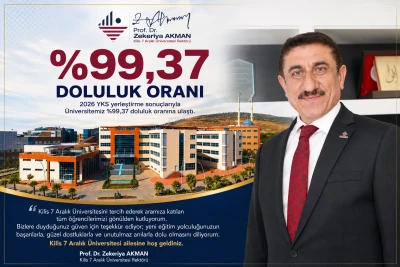 Kilis&rsquo;te Doluluk Oranı %99,37&rsquo;ye Ulaştı