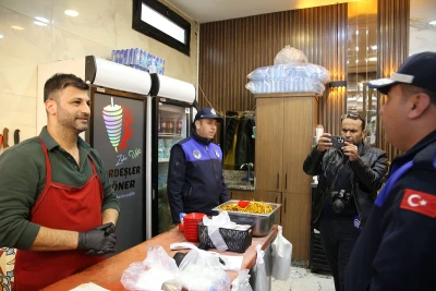 Kilis’te Dönerciler Denetlendi