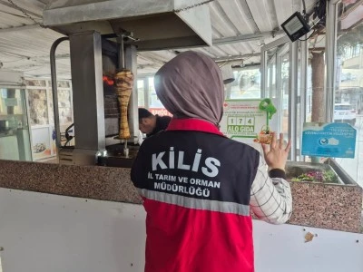 Kilis’te Dönercilere Sıkı Denetim