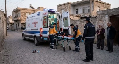Kilis&rsquo;te D&uuml;şen Şahıs Hayati Tehlikeyle Hastaneye Kaldırıldı