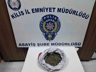 Kilis&rsquo;te Ekrem &Ccedil;etin Mahallesi&rsquo;nde Esrar Operasyonu