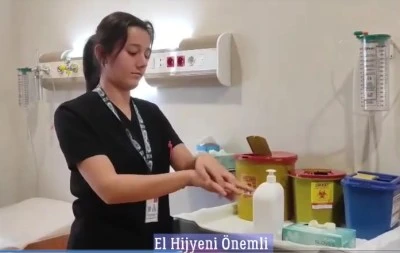 Kilis’te El Hijyeni Günü’ne özel video