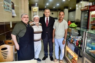 Kilis’te Esnaf ve Vatandaşa Moral Ziyareti