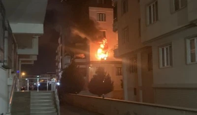 Kilis&rsquo;te Ev Yangını Korkuttu