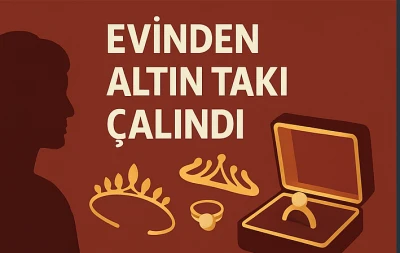 Kilis’te evden altın takı hırsızlığı