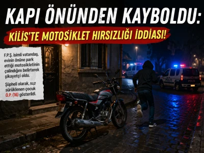 Kilis'te  Evin &Ouml;n&uuml;nden &Ccedil;aldı! 