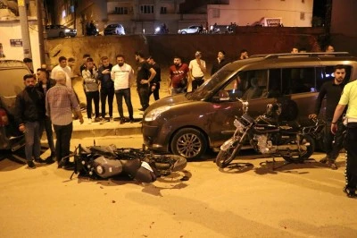 Kilis’te Feci Motosiklet Kazası 3 Yaralı