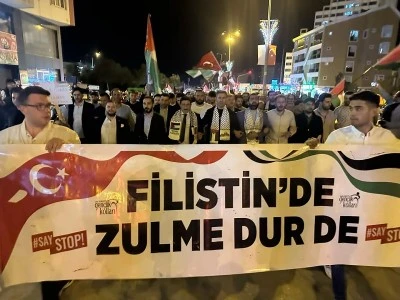 Kilis’te Gazze İçin Eş Zamanlı Farkındalık Etkinlikleri Düzenlendi