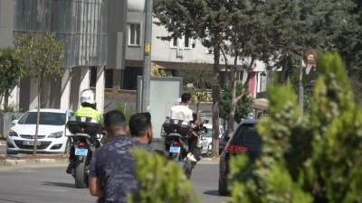 Kilis'te geciken öğrenciler polis motorlarıyla sınava yetiştirildi