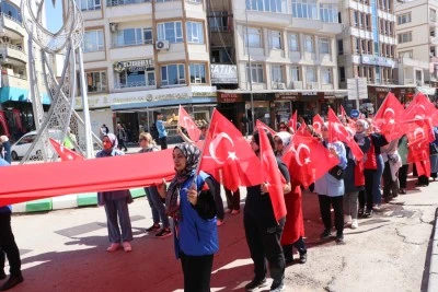Kilis'te gençler yürüdü