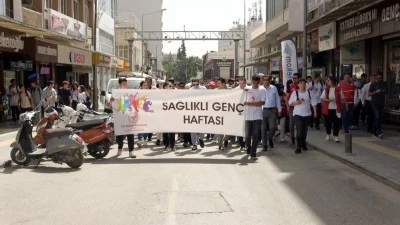 Kilis'te gençlerle sağlık yürüyüşü yapıldı