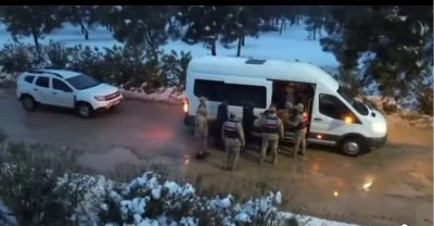 Kilis&rsquo;te G&ouml;&ccedil;men Ka&ccedil;ak&ccedil;ılarına Operasyonu