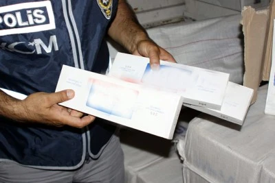Kilis'te gümrük kaçağı sigara ele geçirildi