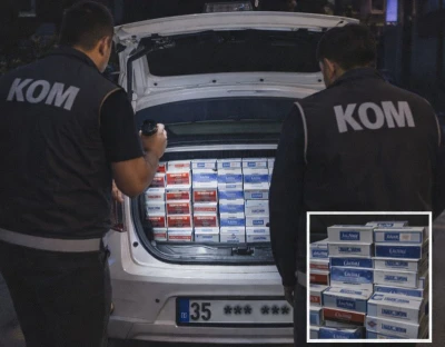 Kilis&rsquo;te g&uuml;mr&uuml;k ka&ccedil;ağı sigara operasyonu