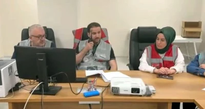 Kilis’te hastanede geniş katılımlı deprem tatbikatı