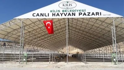Kilis’te hayvan pazarı kapatıldı