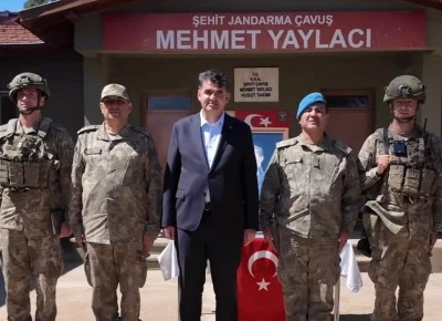  Kilis'te Hudut Karakollarındaki Mehmet&ccedil;ikler Unutulmadı