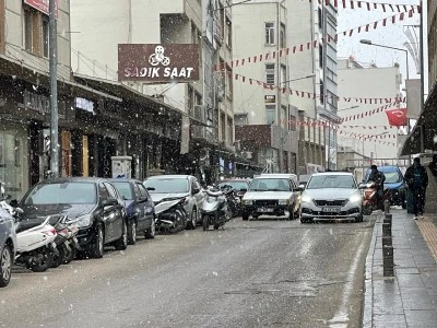 Kilis&rsquo;te İkinci Kar Yağışı Başladı