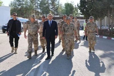 Kilis’te il Jandarma Komutanlığı’na Ziyaret  