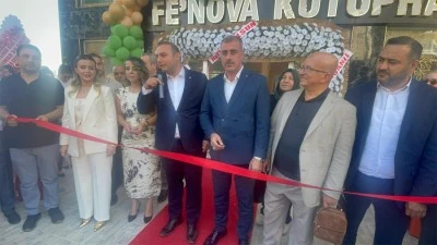 Kilis’te ilk kütüphane kafe açıldı: Fe’nova hizmete girdi