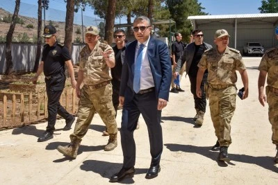 Kilis’te Jandarma Karakolu’na Denetim  
