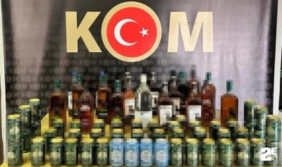 Kilis’te Kaçak İçki Operasyonu