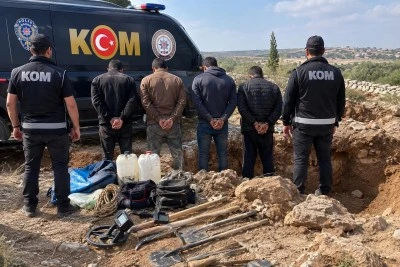 Kilis&rsquo;te Ka&ccedil;ak Kazı Operasyonu