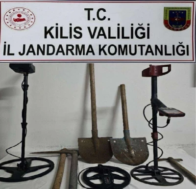 Kilis’te Kaçak Kazı Operasyonu: 6 Kişi Suçüstü Yakalandı