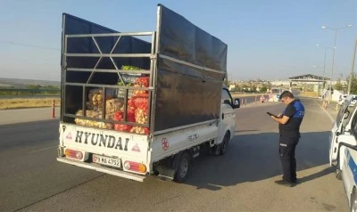 Kilis’te kaçak sebze ve meyveye geçit yok!