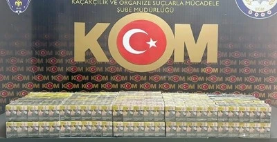 Kilis’te Kaçak Sigara Operasyonu