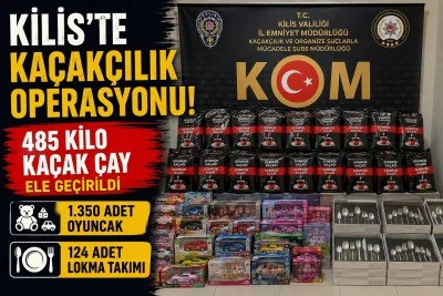  Kilis&rsquo;te Ka&ccedil;ak &Uuml;r&uuml;n Baskını