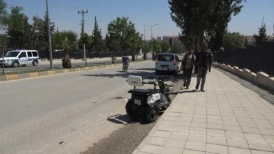 Kilis'te kadın sürücü motosikleti devirdi: 2 yaralı