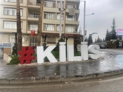 Kilis&rsquo;te Kar Beklenirken Yağmur Yağdı