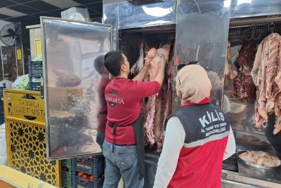 Kilis’te Kasaplar Denetlendi