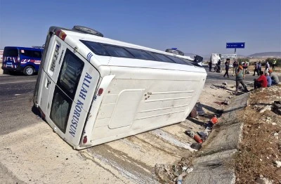 Kilis'te kazada yaralanan kadın hastanede hayatını kaybetti
