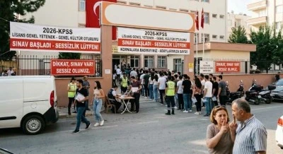 Kilis&rsquo;te KPSS Heyecanı! Sınav Başladı