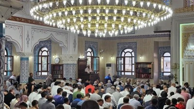 Kilis'te Kurban Bayramında camiler doldu taştı
