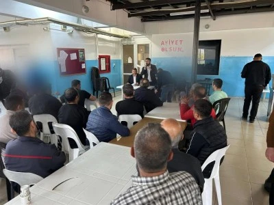 Kilis’te mahkumlara konferans verildi