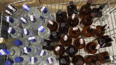 Kilis'te Merdiven Altı İçki Üretimine Baskın