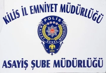 Kilis'te meydana gelen asayiş olayları