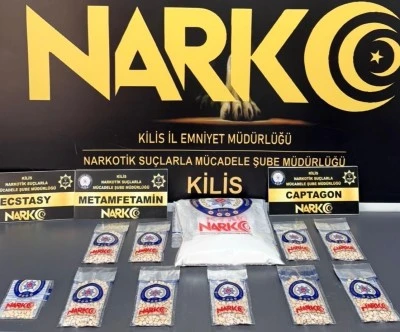 Kilis&rsquo;te Mezarlıkta Toprağın Altından Uyuşturucu &Ccedil;ıktı!