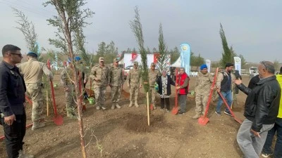 Kilis’te Milli Ağaçlandırma Günü’nde 5 Bin Fidan Toprakla Buluştu