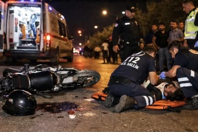 Kilis&rsquo;te Motosikletin &Ccedil;arptığı 12 Yaşındaki &Ccedil;ocuk Yoğun Bakımda