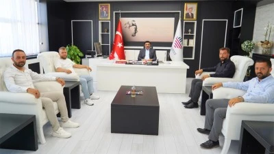Kilis'te muhtarlar Rektör Akman ile görüştü