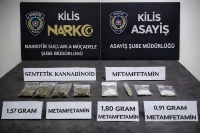 Kilis&rsquo;te Narkotik ve Asayiş Ekiplerinden Peş Peşe Operasyon!