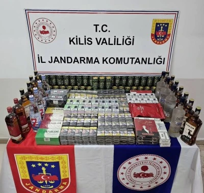 Kilis’te O yolcu minibüsünde ele geçirenler şaşırttı!