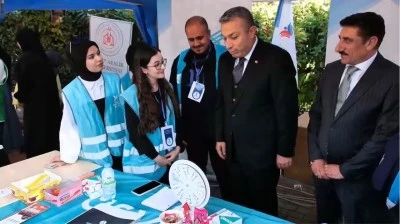 Kilis’te Öğrenci Stantlarına Anlamlı Ziyaret
